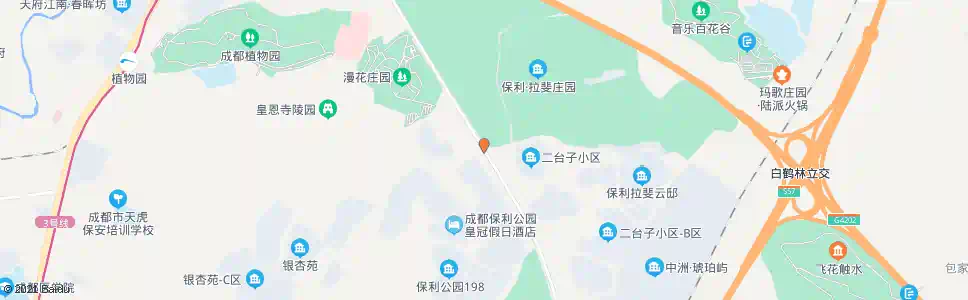 成都拉斐庄园_公交站地图_成都公交_妙搜公交查询2025