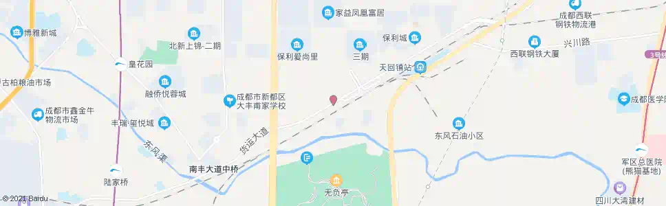 成都金芙蓉大道北星大道口东_公交站地图_成都公交_妙搜公交查询2025