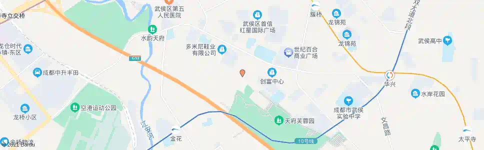 成都鞋都南二路_公交站地图_成都公交_妙搜公交查询2025