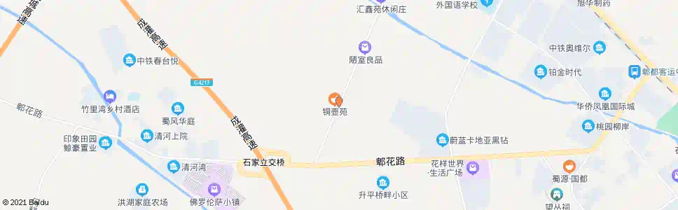 成都升平村_公交站地图_成都公交_妙搜公交查询2025