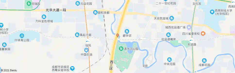 成都武青桥_公交站地图_成都公交_妙搜公交查询2025