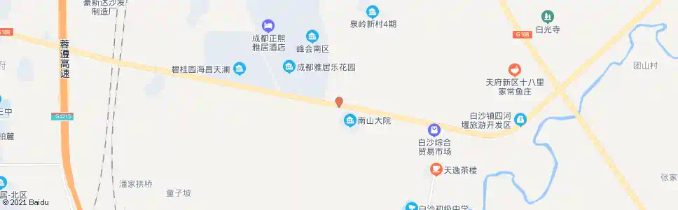 成都麓山大道二段东_公交站地图_成都公交_妙搜公交查询2025