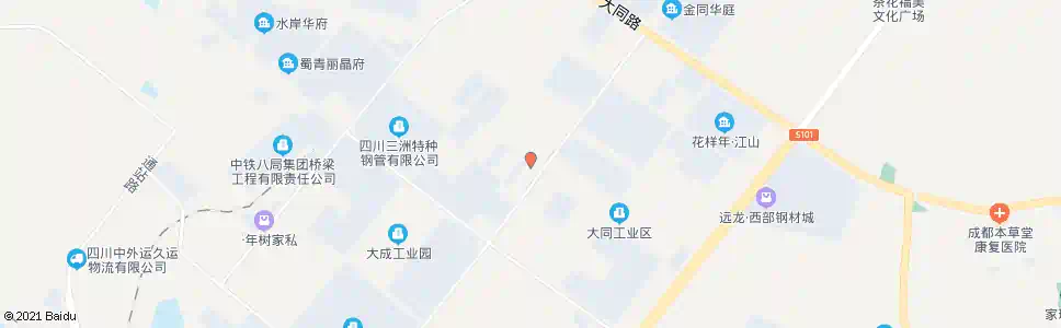 成都大同镇政府_公交站地图_成都公交_妙搜公交查询2025