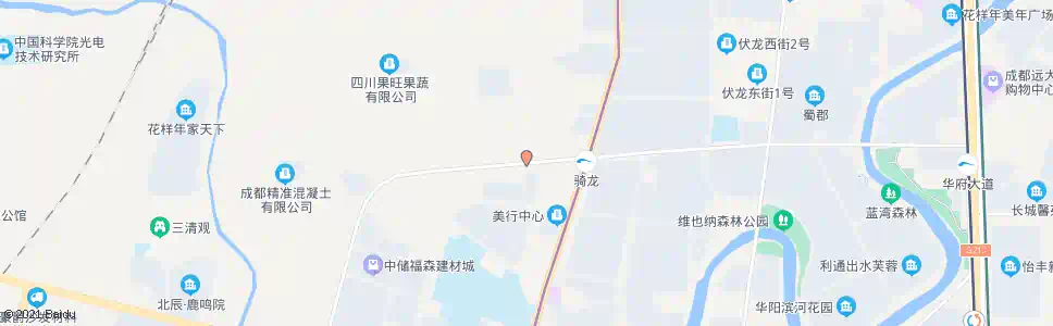 成都华府大道二段东_公交站地图_成都公交_妙搜公交查询2025