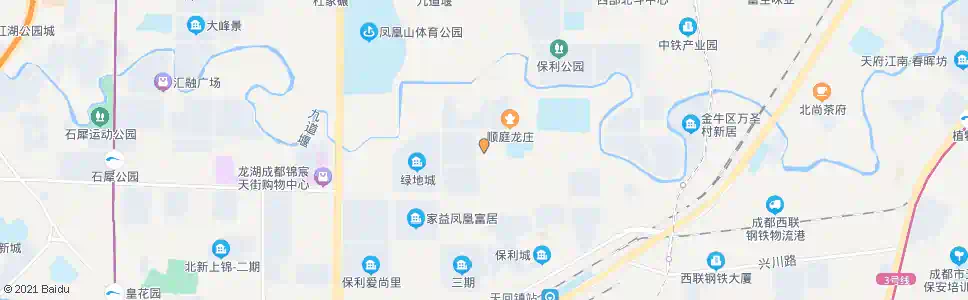 成都北延新居农贸市场_公交站地图_成都公交_妙搜公交查询2025