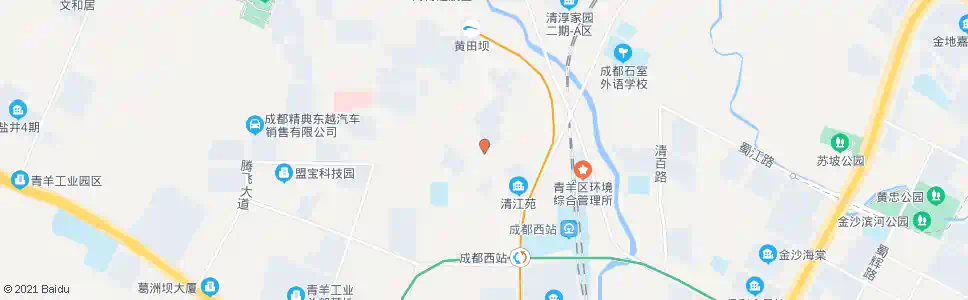 成都清河一支路口_公交站地图_成都公交_妙搜公交查询2025