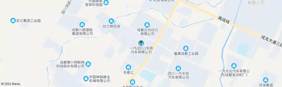 成都一汽专用_公交站地图_成都公交_妙搜公交查询2025