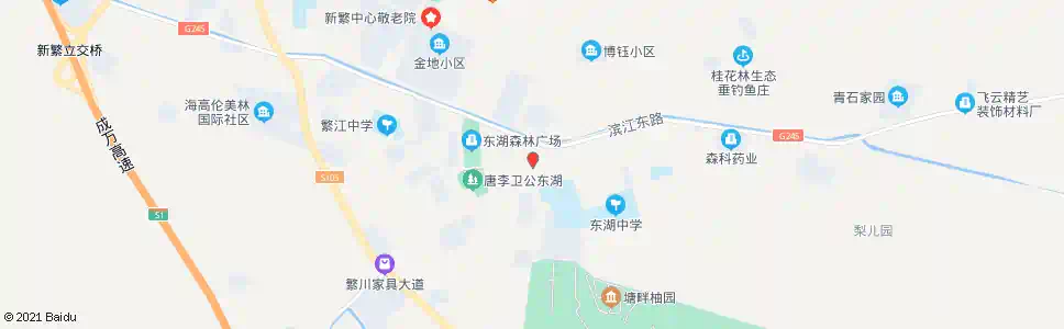 成都新都二医院_公交站地图_成都公交_妙搜公交查询2025