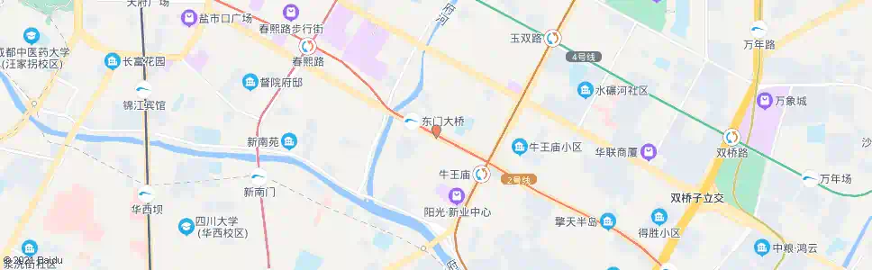 成都芷泉街_公交站地图_成都公交_妙搜公交查询2025