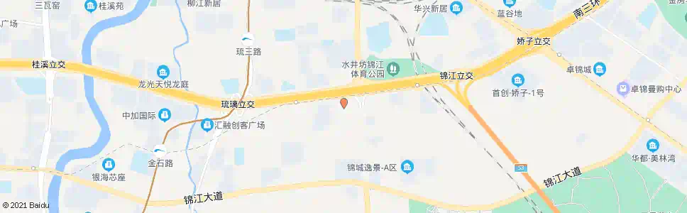 成都皇经楼新居_公交站地图_成都公交_妙搜公交查询2025