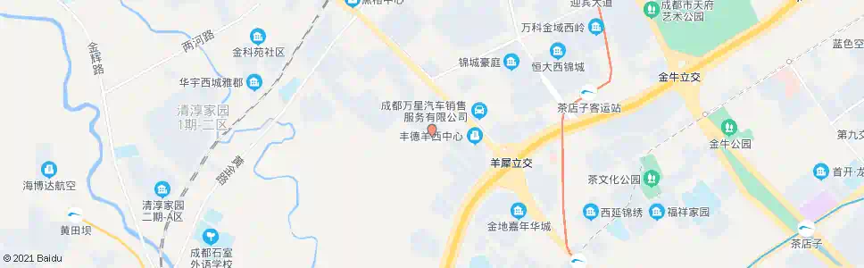 成都黄金东一路东_公交站地图_成都公交_妙搜公交查询2025