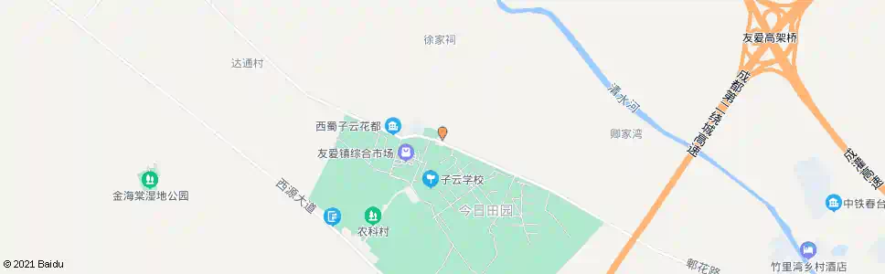 成都友爱镇公交站_公交站地图_成都公交_妙搜公交查询2025