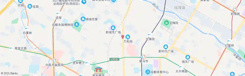 成都八宝街_公交站地图_成都公交_妙搜公交查询2025