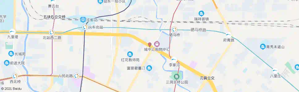 成都高笋塘_公交站地图_成都公交_妙搜公交查询2025