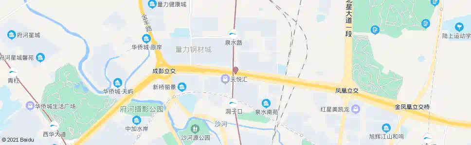 成都北三环路二段外侧_公交站地图_成都公交_妙搜公交查询2025