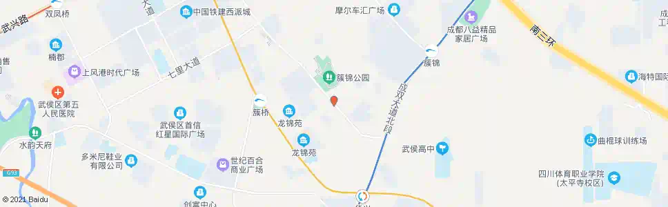 成都福锦路二段_公交站地图_成都公交_妙搜公交查询2025