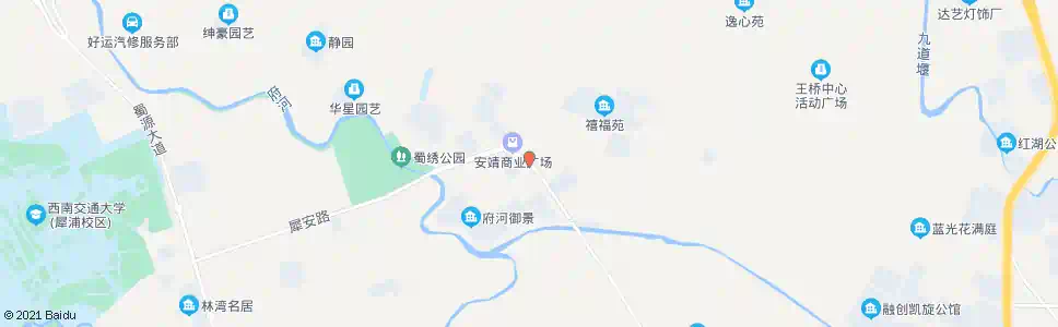 成都安靖镇政府_公交站地图_成都公交_妙搜公交查询2025