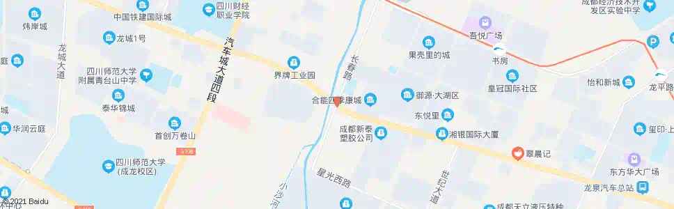 成都长春路南延线_公交站地图_成都公交_妙搜公交查询2025