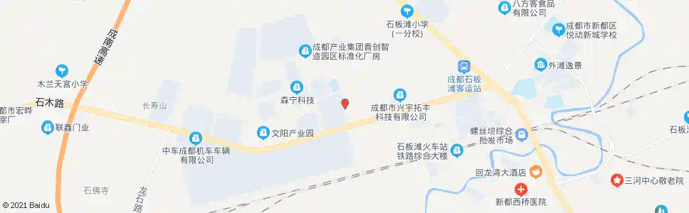 成都川龙拖拉机厂_公交站地图_成都公交_妙搜公交查询2025