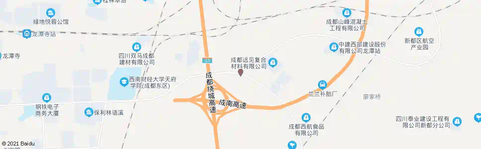 成都光明街内二环路口_公交站地图_成都公交_妙搜公交查询2025