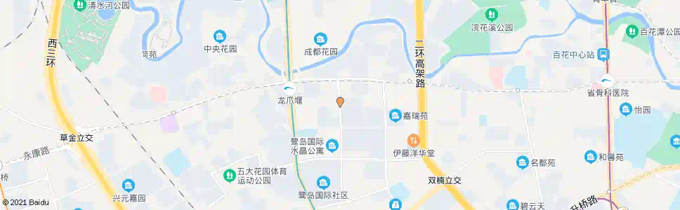 成都大华街_公交站地图_成都公交_妙搜公交查询2025