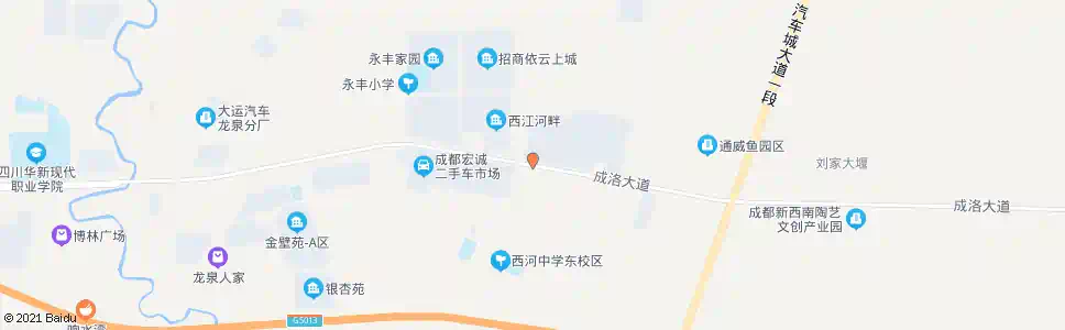 成都西平路口_公交站地图_成都公交_妙搜公交查询2025