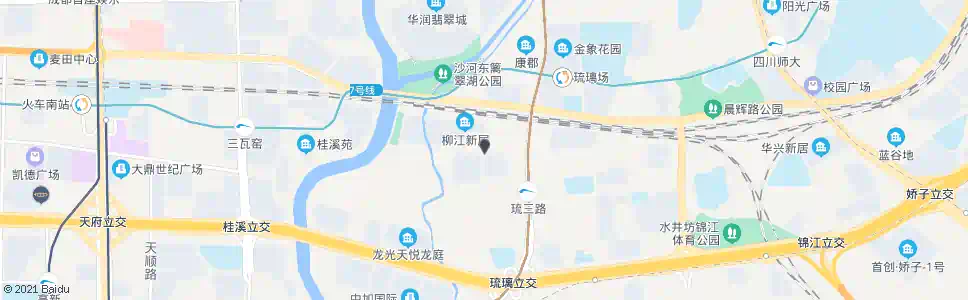 成都科创路_公交站地图_成都公交_妙搜公交查询2025