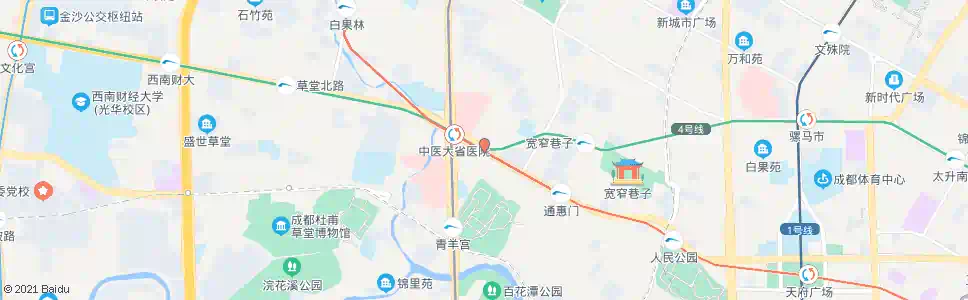 成都青江东路_公交站地图_成都公交_妙搜公交查询2025