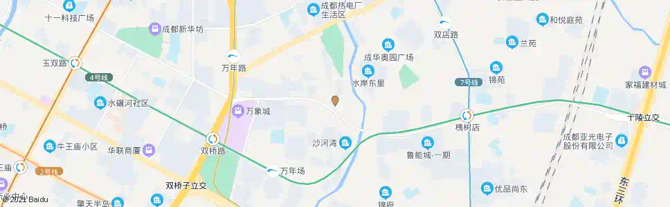 成都同洛路_公交站地图_成都公交_妙搜公交查询2025