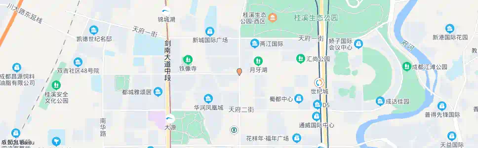 成都益州大道盛邦街口_公交站地图_成都公交_妙搜公交查询2025