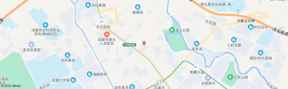 成都三环航天路口外侧_公交站地图_成都公交_妙搜公交查询2025
