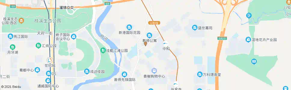 成都中和镇政府_公交站地图_成都公交_妙搜公交查询2025