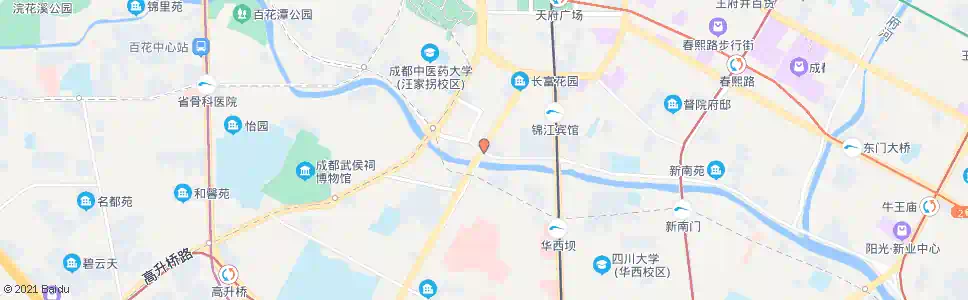 成都南门大桥_公交站地图_成都公交_妙搜公交查询2025
