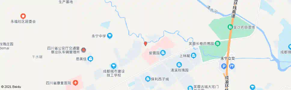 成都永宁客运中心_公交站地图_成都公交_妙搜公交查询2025