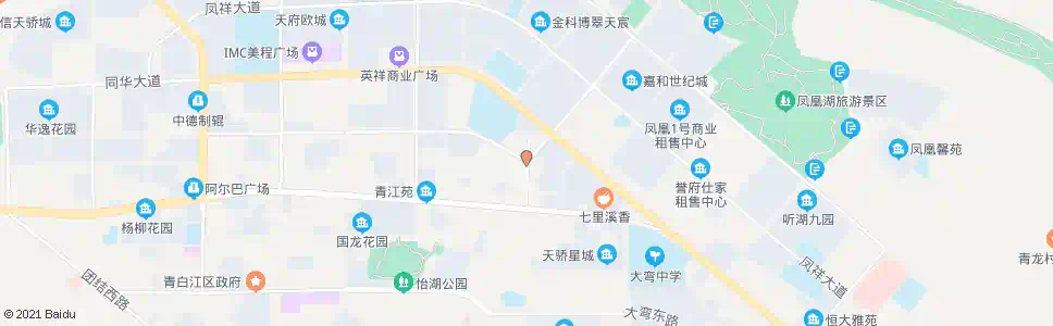 成都校园路菁华路口_公交站地图_成都公交_妙搜公交查询2025