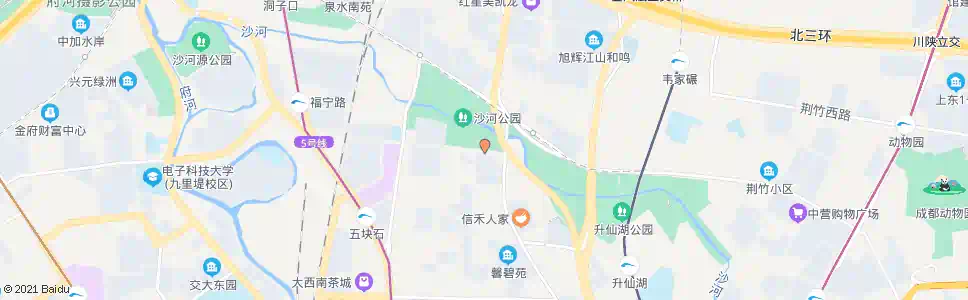 成都五福桥东路东_公交站地图_成都公交_妙搜公交查询2025