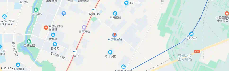 成都双流客运中心_公交站地图_成都公交_妙搜公交查询2025