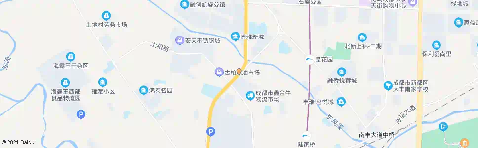 成都金丰路古柏路口_公交站地图_成都公交_妙搜公交查询2025