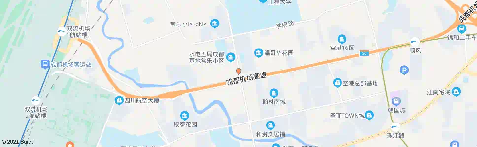 成都机场路锦华路口_公交站地图_成都公交_妙搜公交查询2025