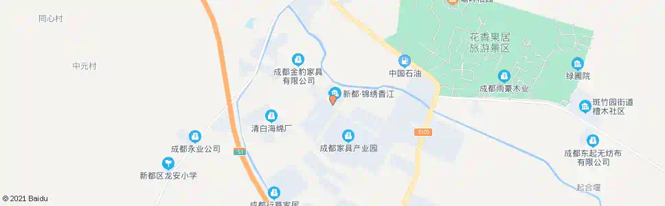 成都金度路口_公交站地图_成都公交_妙搜公交查询2025