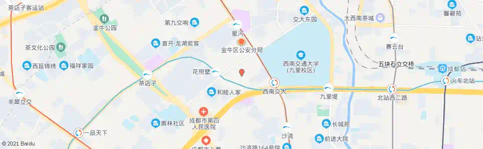 成都银沙路_公交站地图_成都公交_妙搜公交查询2025