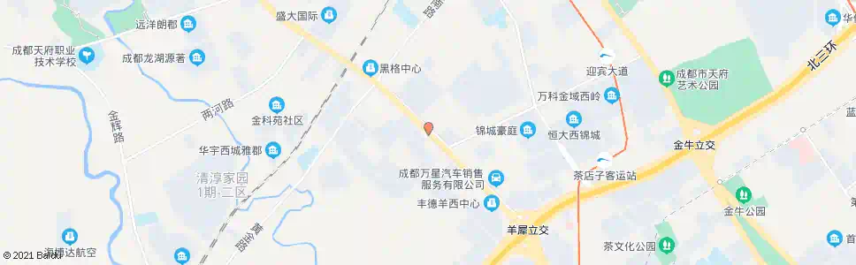 成都蜀西路_公交站地图_成都公交_妙搜公交查询2025