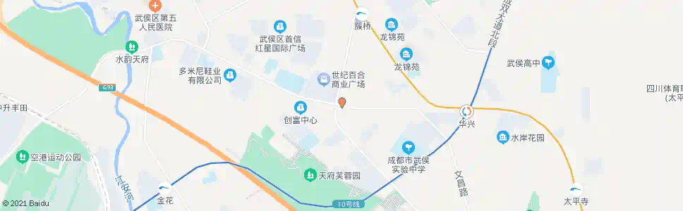 成都川藏路武侯大道口_公交站地图_成都公交_妙搜公交查询2025