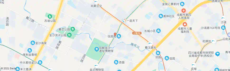 成都黄忠小区_公交站地图_成都公交_妙搜公交查询2025