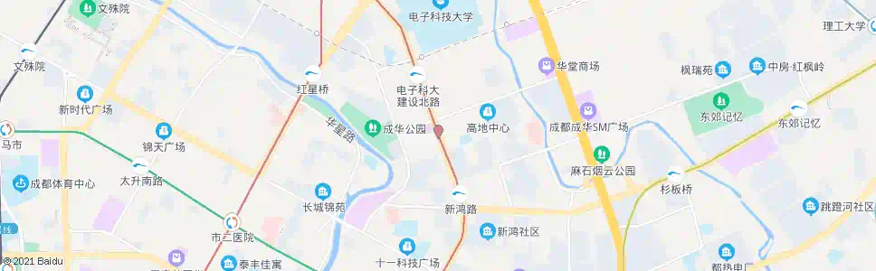 成都一环路建设路口南_公交站地图_成都公交_妙搜公交查询2025