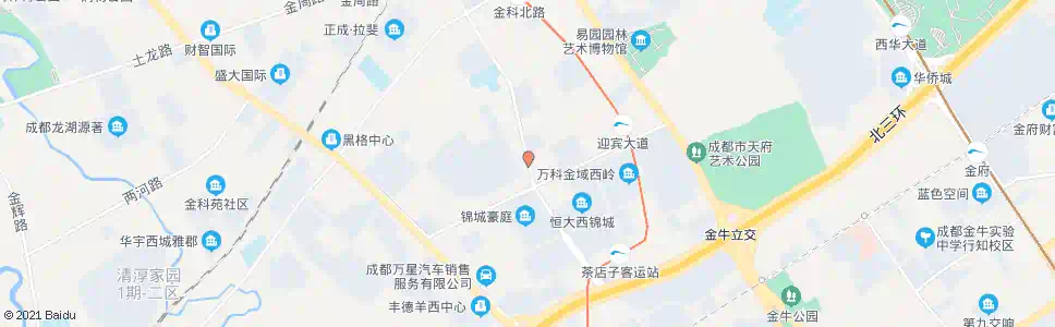 成都金科东路_公交站地图_成都公交_妙搜公交查询2025