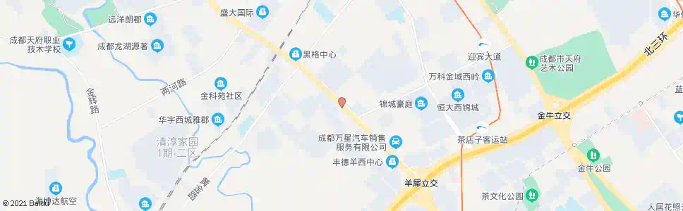 成都蜀汉路西_公交站地图_成都公交_妙搜公交查询2025