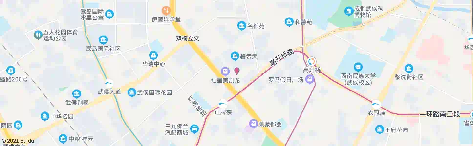 成都广福桥横街_公交站地图_成都公交_妙搜公交查询2025