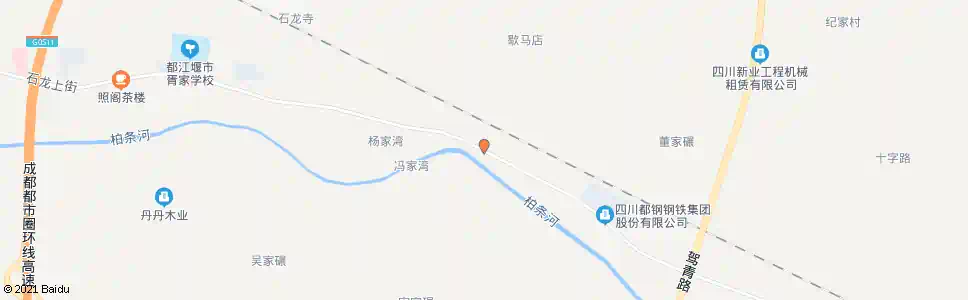 成都歇马村_公交站地图_成都公交_妙搜公交查询2025