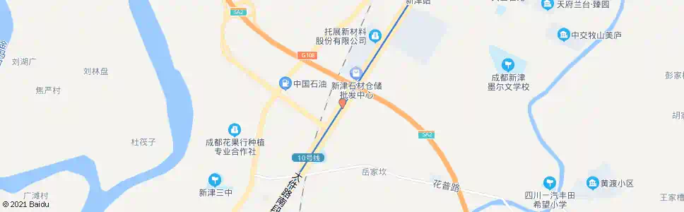 成都变电站_公交站地图_成都公交_妙搜公交查询2025